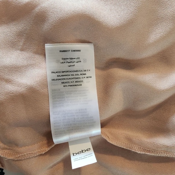 Bebe Lace Halter Jumpsuit Pink Size 8 - Picture 3 of 5